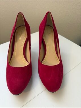Cole Haan Red Suede Women's Pump